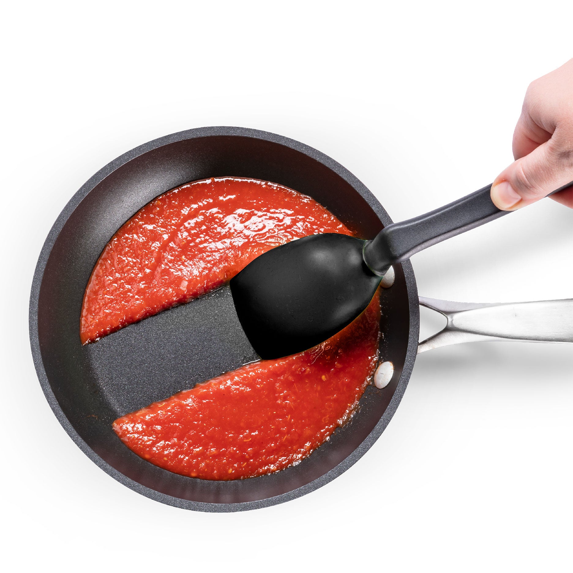 Suppeske "Supoon" 30 cm sort